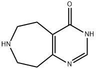3,5,6,7,8,9-ヘキサヒドロ-4H-ピリミド[4,5-D]アゼピン-4-オン DIHYDROCHLORIDE 化学構造式