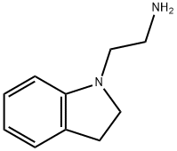 2,3-二氢-1H-吲哚-1-乙胺, 46006-95-5, 结构式
