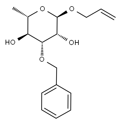 Allyl 3-O-benzyl-a-L-rhamnopyranoside