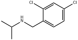(2,4-二氯-苄基)-异丙基-胺, 46190-62-9, 结构式
