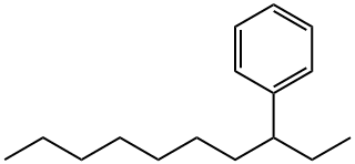 3-フェニルデカン 化学構造式