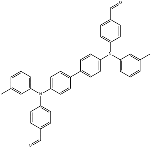 N,N'-Di-m-tolyl-N,N'-di(4-formylphenyl)benzidin Structure