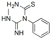 Thiourea,  N-[imino(methylamino)methyl]-N-phenyl- Structure