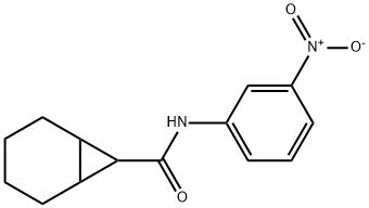 Bicyclo[4.1.0]heptane-7-carboxamide, N-(3-nitrophenyl)- (9CI) Structure