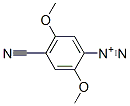 4-cyano-2,5-dimethoxybenzenediazonium Structure