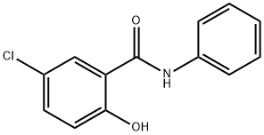 5-氯水杨酰苯胺, 4638-48-6, 结构式