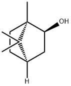 (1R,2S,4R)-1,7,7-トリメチルビシクロ[2.2.1]ヘプタン-2-オール 化学構造式