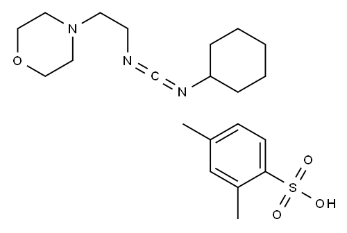 1-CYCLOHEXYL-3-(2-MORPHOLINOETHYL)CARBODIIMIDE METHO-P-TOLUENESULFONATE Structure