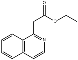 异喹啉-1-乙酸乙酯 结构式