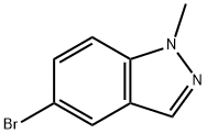 5-BROMO-1-METHYL-1H-INDAZOLE Struktur