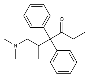 Isomethadone Structure