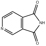 ピリジン-3,4-ジカルボイミド 化学構造式