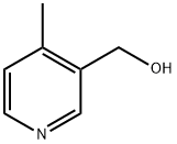 3-羟甲基-4-甲基吡啶 结构式
