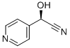 4-Pyridineacetonitrile,alpha-hydroxy-,(alphaR)-(9CI) Structure