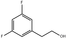 3,5-二氟苯乙醇, 467223-90-1, 结构式