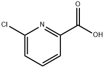 6-氯吡啶-2-羧酸, 4684-94-0, 结构式