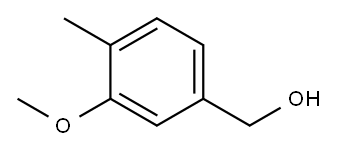 BenzeneMethanol, 3-Methoxy-4-Methyl- Structure