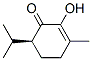 2-Cyclohexen-1-one,2-hydroxy-3-methyl-6-(1-methylethyl)-,(6S)-(9CI) Structure