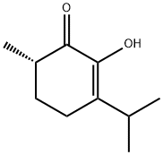 2-Cyclohexen-1-one,2-hydroxy-6-methyl-3-(1-methylethyl)-,(6S)-(9CI) Structure