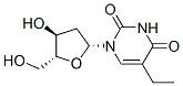 5-Ethyldeoxyuridine Structure