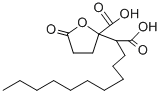 4,5-二羧基-Γ-十五内酯, 469-77-2, 结构式