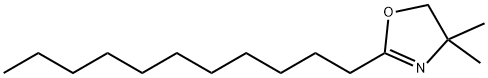 4,4-Dimethyl-2-undecyl-2-oxazoline Structure