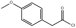 4-METHOXYPHENYLACETYL CHLORIDE Structure