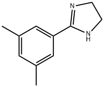 1H-Imidazole,  2-(3,5-dimethylphenyl)-4,5-dihydro- Structure