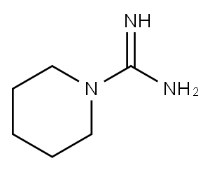 PIPERIDINE-1-CARBOXAMIDINE Struktur