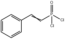 styrylphosphonic dichloride Struktur