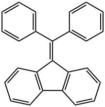 二苯亚甲基芴, 4709-68-6, 结构式