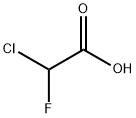 氯氟乙酸, 471-44-3, 结构式