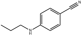 4-(propylamino)benzonitrile Struktur
