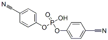 bis(4-cyanophenyl)phosphate Structure