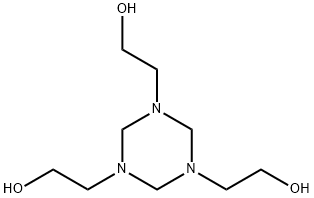 羟乙基六氢均三嗪, 4719-04-4, 结构式