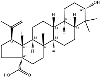 ベツリン酸 化学構造式