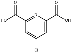 4-氯吡啶-2,6-二羧酸, 4722-94-5, 结构式