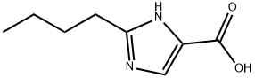1H-Imidazole-4-carboxylicacid,2-butyl-(9CI) Structure