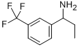 (RS)-1-[3-(TRIFLUOROMETHYL)PHENYL]PROPYLAMINE Structure