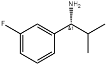 (1R)-1-(3-氟苯)-2-甲基丙氨, 473733-18-5, 结构式