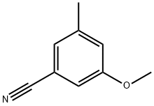 3-Methoxy-5-methylbenzonitrile Structure