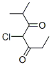 3,5-Heptanedione,  4-chloro-2-methyl- Structure