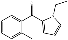 Methanone, (1-ethyl-1H-pyrrol-2-yl)(2-methylphenyl)- (9CI) Structure