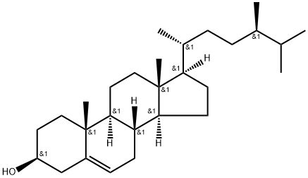 菜油甾醇, 474-62-4, 结构式