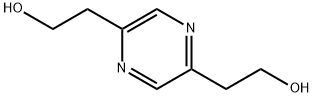 2,5-Pyrazinediethanol Structure
