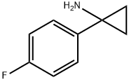 1-(4-FLUORO-PHENYL)-CYCLOPROPYLAMINE Struktur