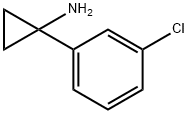 1-(3-CHLORO-PHENYL)-CYCLOPROPYLAMINE Structure