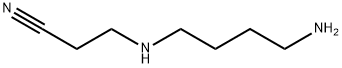 N-(2-Cyanoethyl)-1,4-diaminobutane Structure
