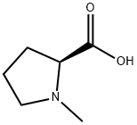 N-メチルプロリン 化学構造式