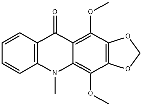 MELICOPIDINE Struktur